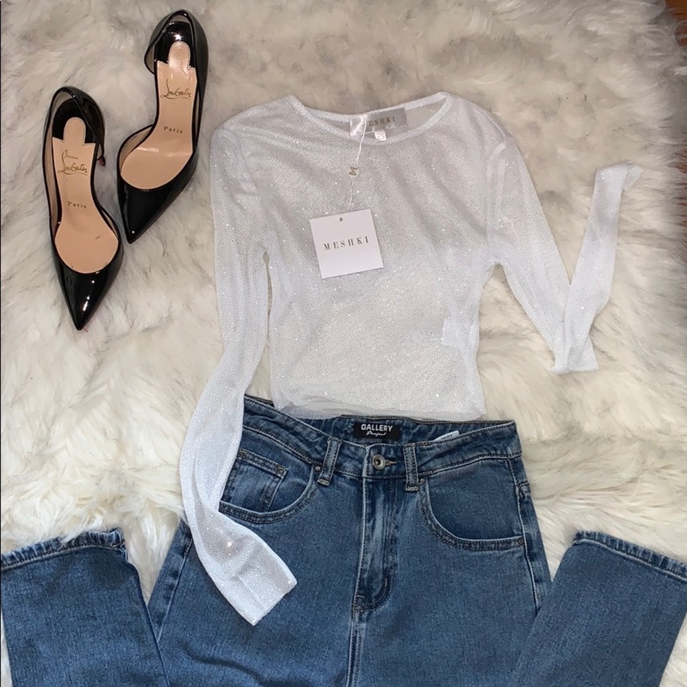 Meshki crop top